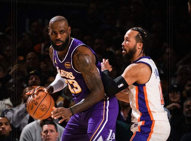 詹姆斯东契奇率队完败尼克斯，没有防守的湖人其实就是糊人